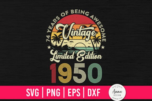 Download Vintage 1950 74th Birthday Gifts - 1950 Collection